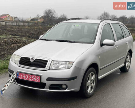 Серый Шкода Фабия, объемом двигателя 1.4 л и пробегом 226 тыс. км за 4550 $, фото 1 на Automoto.ua