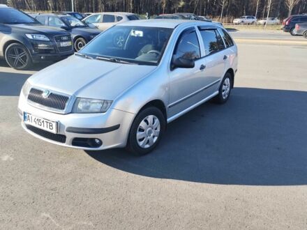 Сірий Шкода Фабія, об'ємом двигуна 1.4 л та пробігом 202 тис. км за 3600 $, фото 1 на Automoto.ua