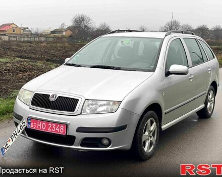 Серый Шкода Фабия, объемом двигателя 1.4 л и пробегом 226 тыс. км за 4550 $, фото 1 на Automoto.ua