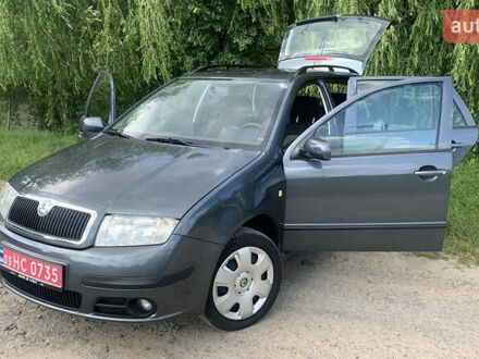 Шкода Фабия 2007 в Виннице на Automoto.ua Серый Шкода Фабия, объемом двигателя 1.39 л и пробегом 163 тыс. км за 4950 $, фото 1 на Automoto.ua