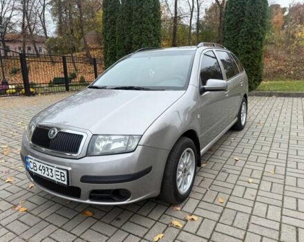 Серый Шкода Фабия, объемом двигателя 1.4 л и пробегом 168 тыс. км за 4500 $, фото 1 на Automoto.ua