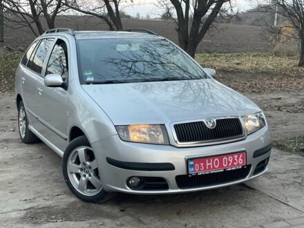 Серый Шкода Фабия, объемом двигателя 1.4 л и пробегом 231 тыс. км за 4500 $, фото 1 на Automoto.ua