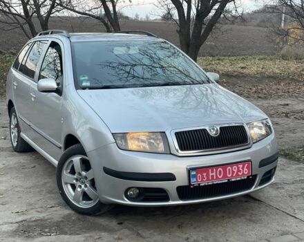 Серый Шкода Фабия, объемом двигателя 1.4 л и пробегом 231 тыс. км за 4500 $, фото 1 на Automoto.ua