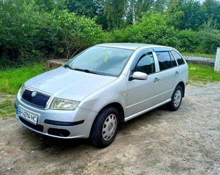 Серый Шкода Фабия, объемом двигателя 1.4 л и пробегом 240 тыс. км за 4300 $, фото 1 на Automoto.ua