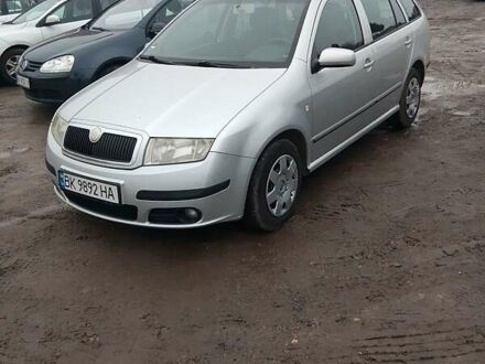 Серый Шкода Фабия, объемом двигателя 1.39 л и пробегом 315 тыс. км за 3900 $, фото 1 на Automoto.ua