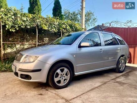 Серый Шкода Фабия, объемом двигателя 1.39 л и пробегом 194 тыс. км за 5500 $, фото 1 на Automoto.ua