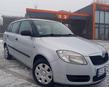 Серый Шкода Фабия, объемом двигателя 1.39 л и пробегом 195 тыс. км за 5500 $, фото 1 на Automoto.ua