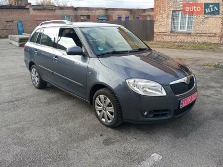 Серый Шкода Фабия, объемом двигателя 1.4 л и пробегом 173 тыс. км за 5850 $, фото 1 на Automoto.ua