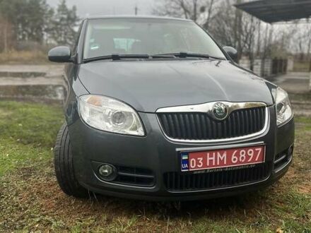 Серый Шкода Фабия, объемом двигателя 1.6 л и пробегом 187 тыс. км за 6570 $, фото 1 на Automoto.ua