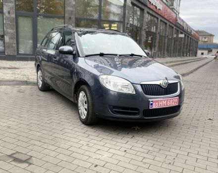 Серый Шкода Фабия, объемом двигателя 1.4 л и пробегом 219 тыс. км за 5550 $, фото 1 на Automoto.ua