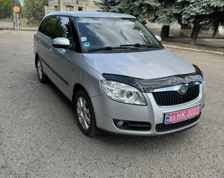 Серый Шкода Фабия, объемом двигателя 1.6 л и пробегом 204 тыс. км за 6100 $, фото 1 на Automoto.ua