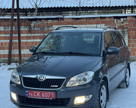 Серый Шкода Фабия, объемом двигателя 1.2 л и пробегом 219 тыс. км за 5399 $, фото 1 на Automoto.ua