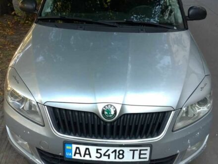 Серый Шкода Фабия, объемом двигателя 1.4 л и пробегом 218 тыс. км за 5000 $, фото 1 на Automoto.ua