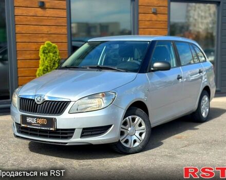 Серый Шкода Фабия, объемом двигателя 1.6 л и пробегом 220 тыс. км за 6100 $, фото 1 на Automoto.ua