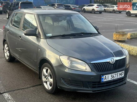 Серый Шкода Фабия, объемом двигателя 1.39 л и пробегом 233 тыс. км за 4650 $, фото 1 на Automoto.ua