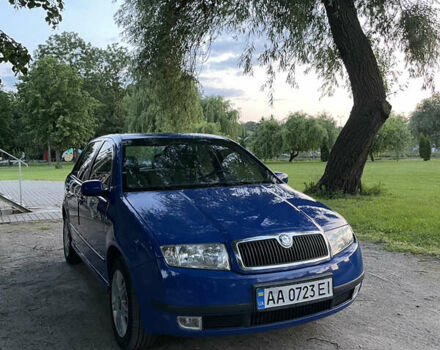 Синий Шкода Фабия, объемом двигателя 1.4 л и пробегом 210 тыс. км за 3500 $, фото 8 на Automoto.ua