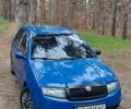 Синий Шкода Фабия, объемом двигателя 1.4 л и пробегом 300 тыс. км за 3500 $, фото 1 на Automoto.ua