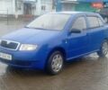 Синий Шкода Фабия, объемом двигателя 1.4 л и пробегом 145 тыс. км за 3400 $, фото 1 на Automoto.ua