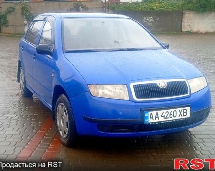 Синий Шкода Фабия, объемом двигателя 1.4 л и пробегом 190 тыс. км за 3500 $, фото 6 на Automoto.ua
