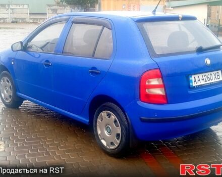 Синий Шкода Фабия, объемом двигателя 1.4 л и пробегом 190 тыс. км за 3500 $, фото 8 на Automoto.ua