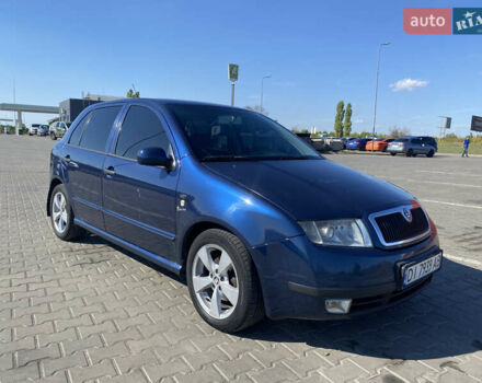 Синий Шкода Фабия, объемом двигателя 1.4 л и пробегом 289 тыс. км за 4200 $, фото 5 на Automoto.ua