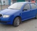 Синий Шкода Фабия, объемом двигателя 1.4 л и пробегом 198 тыс. км за 3000 $, фото 1 на Automoto.ua