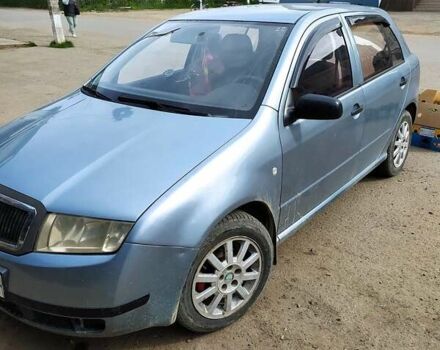 Синий Шкода Фабия, объемом двигателя 1.4 л и пробегом 125 тыс. км за 3100 $, фото 1 на Automoto.ua