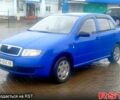 Синий Шкода Фабия, объемом двигателя 1.4 л и пробегом 190 тыс. км за 3500 $, фото 1 на Automoto.ua