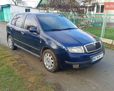 Синий Шкода Фабия, объемом двигателя 1.4 л и пробегом 300 тыс. км за 1980 $, фото 2 на Automoto.ua