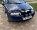 Синий Шкода Фабия, объемом двигателя 1.4 л и пробегом 201 тыс. км за 3850 $, фото 1 на Automoto.ua
