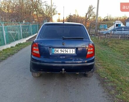 Синий Шкода Фабия, объемом двигателя 1.4 л и пробегом 300 тыс. км за 1899 $, фото 4 на Automoto.ua