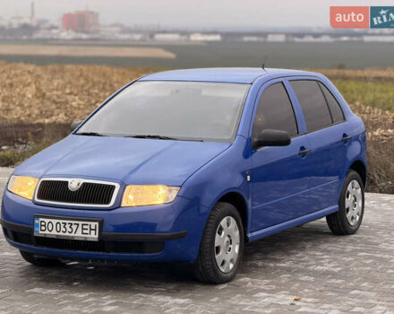 Синий Шкода Фабия, объемом двигателя 1.39 л и пробегом 188 тыс. км за 3600 $, фото 2 на Automoto.ua