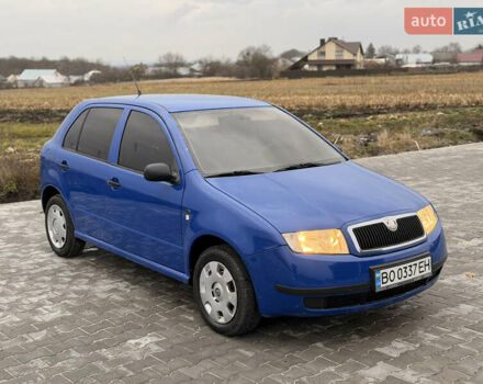 Синий Шкода Фабия, объемом двигателя 1.39 л и пробегом 188 тыс. км за 3600 $, фото 12 на Automoto.ua