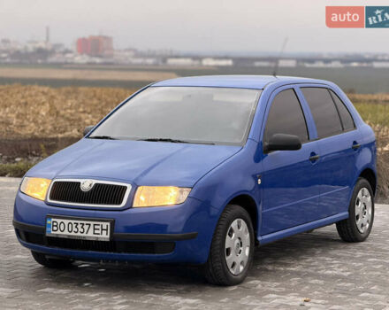 Синий Шкода Фабия, объемом двигателя 1.39 л и пробегом 188 тыс. км за 3600 $, фото 1 на Automoto.ua