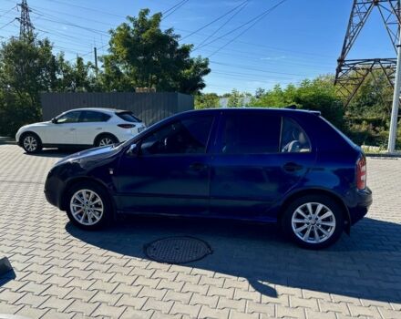 Синий Шкода Фабия, объемом двигателя 2 л и пробегом 445 тыс. км за 3400 $, фото 4 на Automoto.ua