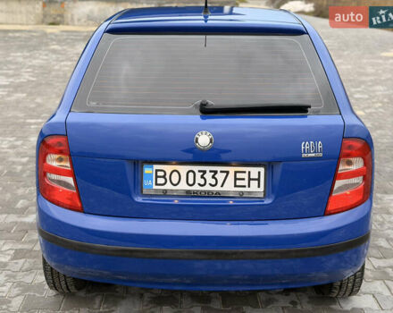 Синий Шкода Фабия, объемом двигателя 1.39 л и пробегом 188 тыс. км за 3600 $, фото 17 на Automoto.ua