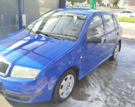 Синий Шкода Фабия, объемом двигателя 1.4 л и пробегом 3 тыс. км за 2050 $, фото 2 на Automoto.ua