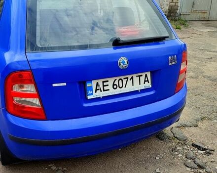 Синий Шкода Фабия, объемом двигателя 1.4 л и пробегом 206 тыс. км за 4000 $, фото 4 на Automoto.ua