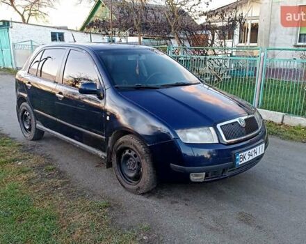 Синій Шкода Фабія, об'ємом двигуна 1.4 л та пробігом 300 тис. км за 1980 $, фото 2 на Automoto.ua