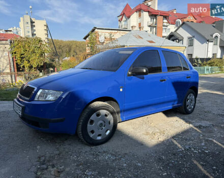 Синій Шкода Фабія, об'ємом двигуна 1.4 л та пробігом 188 тис. км за 3800 $, фото 1 на Automoto.ua