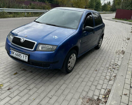Шкода Фабия 2003 в Костополе на Automoto.ua Синий Шкода Фабия, объемом двигателя 1.2 л и пробегом 300 тыс. км за 2650 $, фото 5 на Automoto.ua