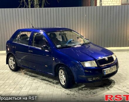 Синий Шкода Фабия, объемом двигателя 1.4 л и пробегом 250 тыс. км за 3200 $, фото 6 на Automoto.ua