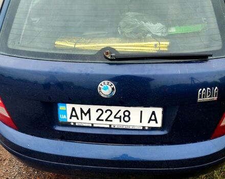 Синій Шкода Фабія, об'ємом двигуна 1.2 л та пробігом 400 тис. км за 3000 $, фото 2 на Automoto.ua