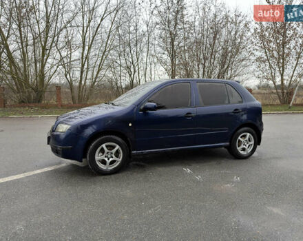 Синій Шкода Фабія, об'ємом двигуна 1.2 л та пробігом 200 тис. км за 2400 $, фото 3 на Automoto.ua