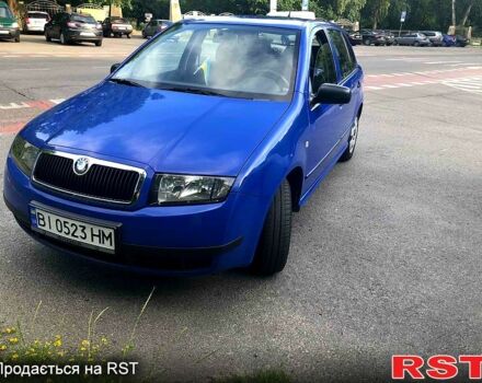 Шкода Фабія 2003 у Полтаві на Automoto.ua Синій Шкода Фабія, об'ємом двигуна 1.2 л та пробігом 0 тис. км за 3300 $, фото 1 на Automoto.ua