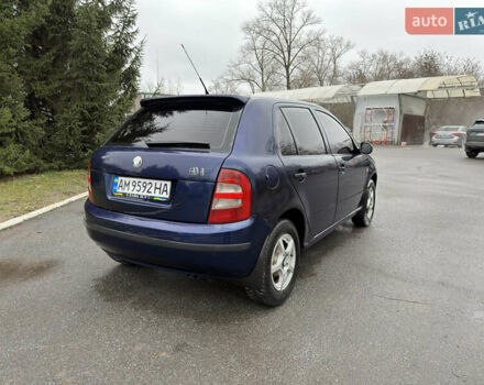 Синій Шкода Фабія, об'ємом двигуна 1.2 л та пробігом 200 тис. км за 2400 $, фото 7 на Automoto.ua