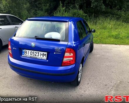 Шкода Фабія 2003 у Полтаві на Automoto.ua Синій Шкода Фабія, об'ємом двигуна 1.2 л та пробігом 0 тис. км за 3300 $, фото 3 на Automoto.ua