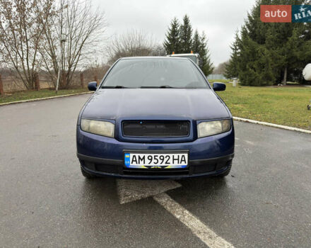 Синій Шкода Фабія, об'ємом двигуна 1.2 л та пробігом 200 тис. км за 2400 $, фото 1 на Automoto.ua