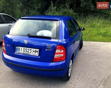 Шкода Фабия 2003 в Полтаве на Automoto.ua Синий Шкода Фабия, объемом двигателя 1.2 л и пробегом 248 тыс. км за 3300 $, фото 2 на Automoto.ua