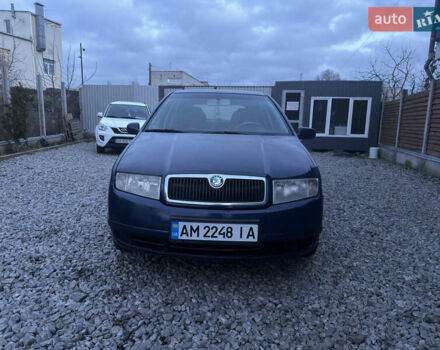 Синій Шкода Фабія, об'ємом двигуна 1.2 л та пробігом 250 тис. км за 2900 $, фото 2 на Automoto.ua